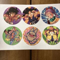 ドラゴンボール メンコ 6枚セット マクドナルドコラボ 最強への道