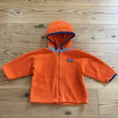 patagonia フリースジャケット 12M オレンジのサムネイル