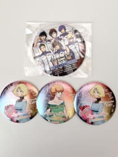 ガンダムカフェ マグネットバッジ 4点セット キャラ集合 セイラ ミネバ