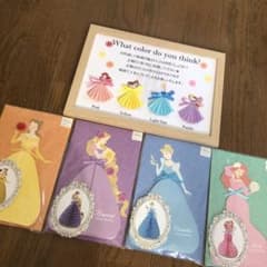 結婚式　ドレス色当て　ディズニー　プリンセスのサムネイル