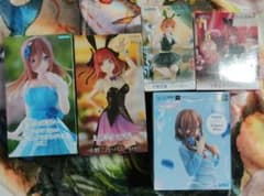 五等分の花嫁　フィギュア　まとめ売り