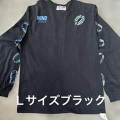 WIND AND SEA ロンＴブラックＬサイズのサムネイル