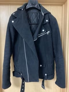 美品◆WWL!ワールドワイドラブ　ライダース　ブラックMサイズのサムネイル