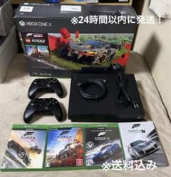 XBOX ONE X Forzaシリーズ4本セット コントローラー2個付きのサムネイル