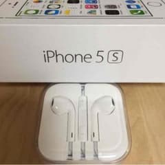iPhone 5s 純正 イヤホンのサムネイル