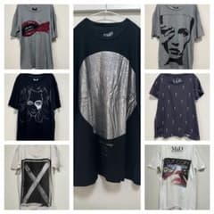 黒夢　Moonage Devilment 清春Tシャツ まとめ売り 7枚セット 黒夢 Moonage Devilment 清春Tシャツ まとめ売り 7枚セット - メルカリ