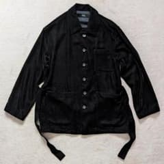 ensou. ベルベットカバーオール ブラック サイズM m74004450852_1.jpg?1760244611