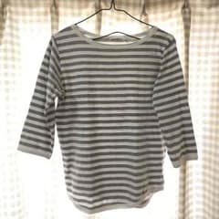 【beams boy】ボーダーT グレーのサムネイル