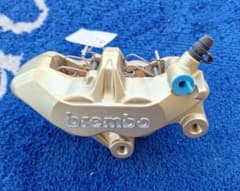 brembo ブレーキキャリパー右 ゴールド - メルカリ