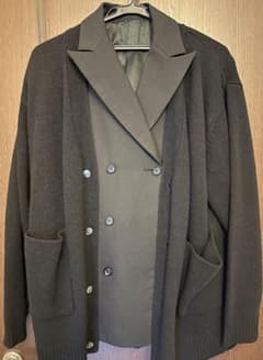 22aw ttt_msw knit docking tailor jacketのサムネイル