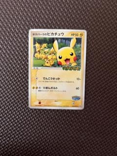 ポケパークのピカチュウ　ポケモンカードプロモのサムネイル