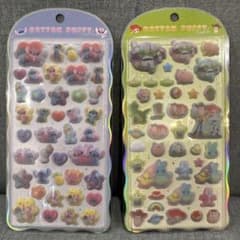 コットンパフィーシール　スティッチ・トイストーリー2点セットのサムネイル