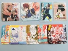 僕のヒーローアカデミア　ヒロアカ　アートコースター　シール　カード　轟のサムネイル