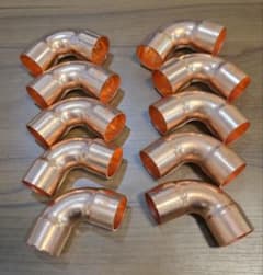 銅管継手 90度エルボ 28.58mm 10個セットのサムネイル