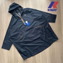 【K-WAY】Long Hooded Anorak NAVY L K-WAY】Long Hooded Anorak NAVY L K-WAY】Long Hooded Anorak NAVY L