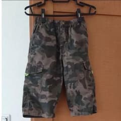 美品 迷彩柄 ハーフパンツ キッズ 160cmのサムネイル