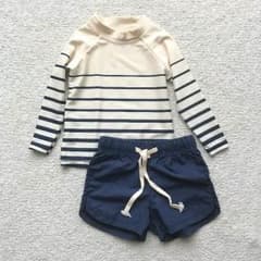 ラッシュガード セット 75cm80cm zarababy プチバトー 韓国のサムネイル