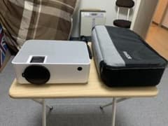 プロジェクター 小型 5500ルーメン WiFi接続 スマホ無線 HD対応のサムネイル