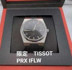 限定　美品　TISSOT PRX IFLW ギャラクシー　T137410A 限定 美品 TISSOT PRX IFLW ギャラクシー T137410A - メルカリ