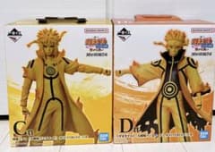 이치반 복권 NARUTO-나루토- 질풍전 연결되는 생각 미나토 나루토 2체 세트