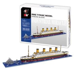 【新品未開封】タイタニック LEGO ナノブロックのサムネイル