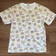 スポンジボブ 総柄 Tシャツ Mサイズのサムネイル