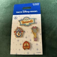 東京ディズニーリゾート トゥーンタウン ピンバッジセット ピンズ 4個