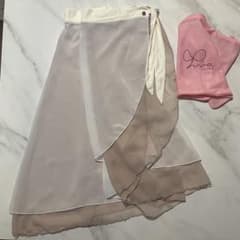 高田茜コラボ　巻きスカートstina新品ネット付き 高田茜コラボ 巻きスカートstina新品ネット付き 高田茜コラボ 巻き