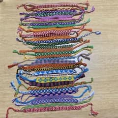 ハンドメイド ミサンガ 35本セット - メルカリ