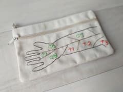 デルマトーム 刺繍ポーチのサムネイル