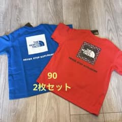 新品！ノースフェイス ベビー90 Tシャツ 2色セット - メルカリ