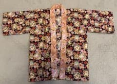 花柄の法被 キッズ120のサムネイル