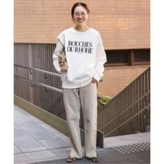 2026 SLOBE IENA フロッキープリントオーバースウェット - メルカリ