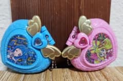 ガチャ、プリキュア ハート型ケース 2個セットのサムネイル