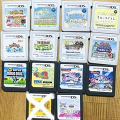 DS・3DSソフト　13本セット　まとめ売り　動作確認済