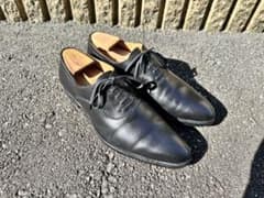 極美品】クロケット&ジョーンズ ウェンブリー 内羽根プレーントゥ 26 