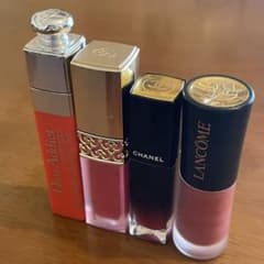Dior, Chanel, Saint Laurent リップセット　10本 Dior CHANEL LANCOME リップ 4本セット - メルカリ