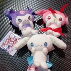 ゆるかわサンリオキャラクターズ RIBBONHOLIC マスコット ３種セット