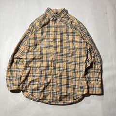 Burberry london nova check L/S shirt y2k - メルカリ