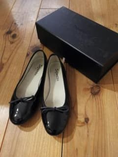 repetto バレエシューズ 黒のサムネイル