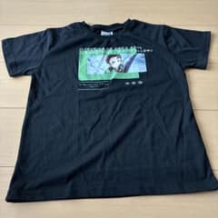 鬼滅の刃無限列車編Tシャツ 140 ブラックのサムネイル