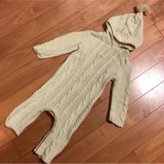 babygap♡ケーブルニットカバーオールのサムネイル