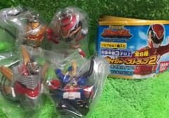 ♯Gbw16BT天装戦隊ゴセイジャーストラップ全6種 天装戦隊ゴセイジャー ストラップ2 ミニフィギュア 3種4個セット