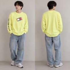 TOMMY JEANS トミージーンズ ロンT ロゴのサムネイル