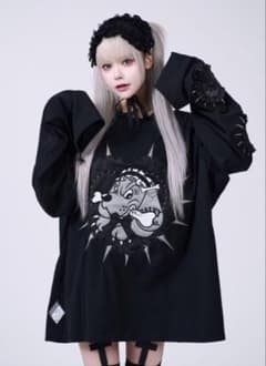 【IMVAL×GALFY】 Doll Dog 大萌袖 L/S TEE ［BLK］ IMVAL×GALFY / Doll Dog 大萌袖 L/S TEE［BLK］ - メルカリ