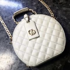 Darich ダーリッチ キルティングサークルバッグ ショルダーバッグ