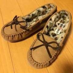 【新品】ミネトンカモカシン レオパードキミーのサムネイル
