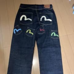 超希少 EVISU エヴィス デニム メニーポケット　大黒 太カモメ ジーンズのサムネイル