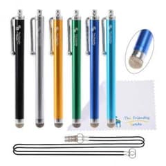 2本セット＋未使用＋おまけ付き！  iPhone・スマホ用  導性繊維タッチペンのサムネイル