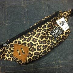 【たぬき★プロフ必読！様】x-girl×Driffer ヒョウ柄バッグのサムネイル